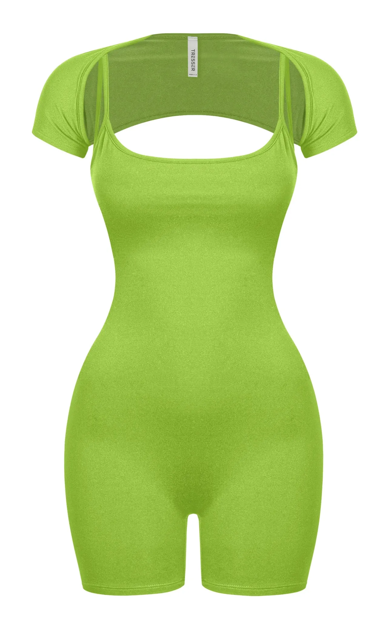Sophie Sleeveless Romper Set With Short Sleeve Bolero