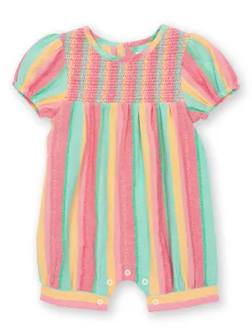 Special stripe romper