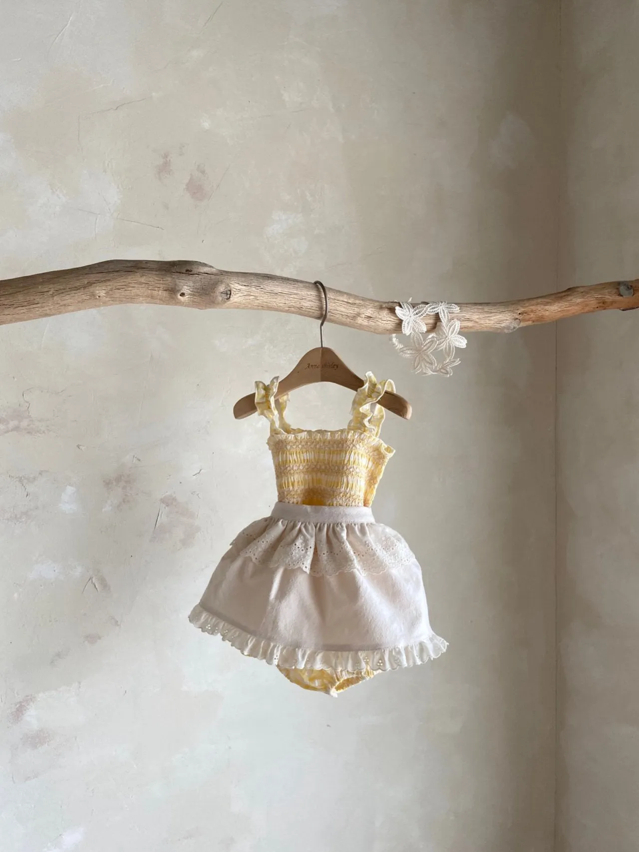 Stephanie Romper_Yellow Check