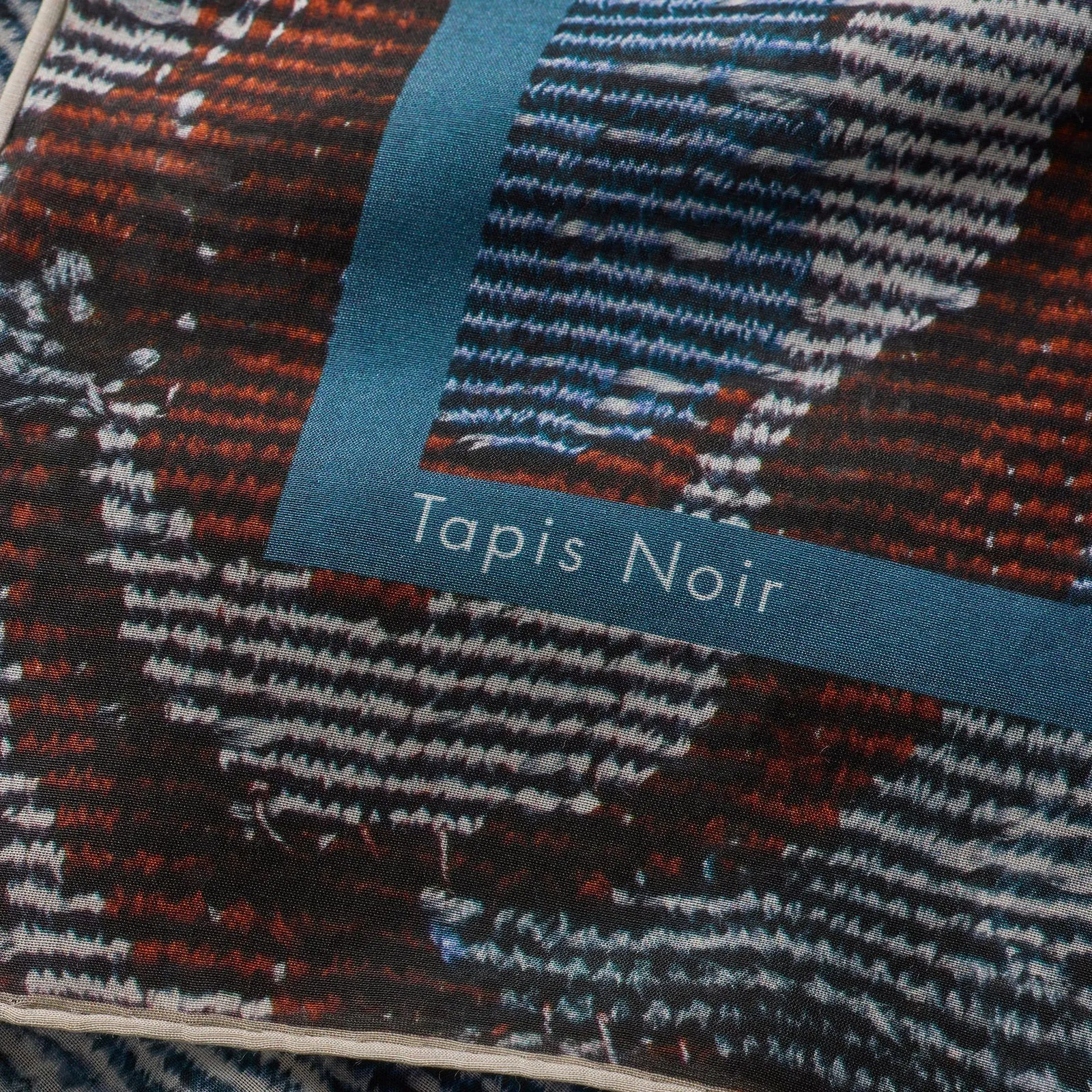 Tapis Noir Light Blue Tapestry Scarf