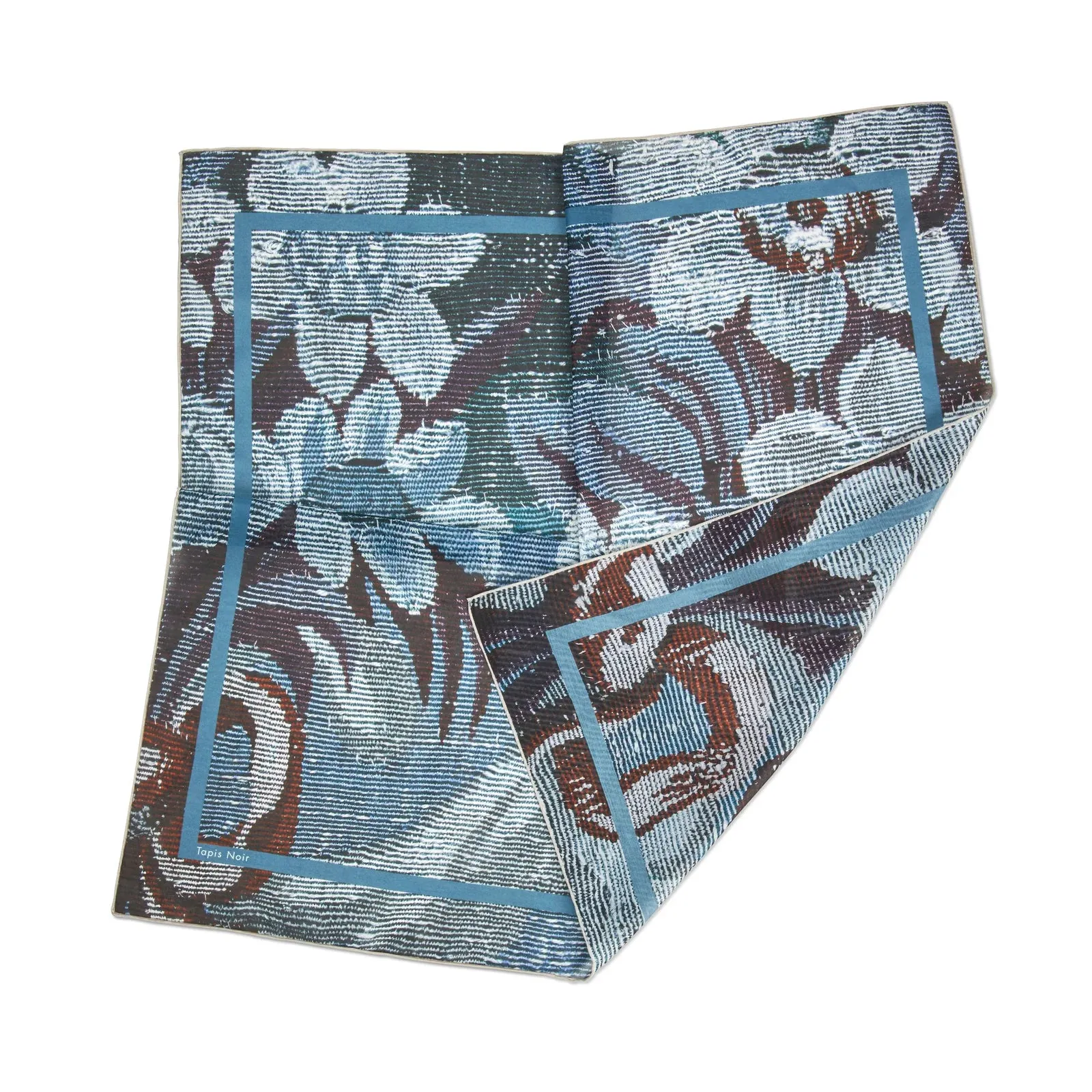 Tapis Noir Light Blue Tapestry Scarf