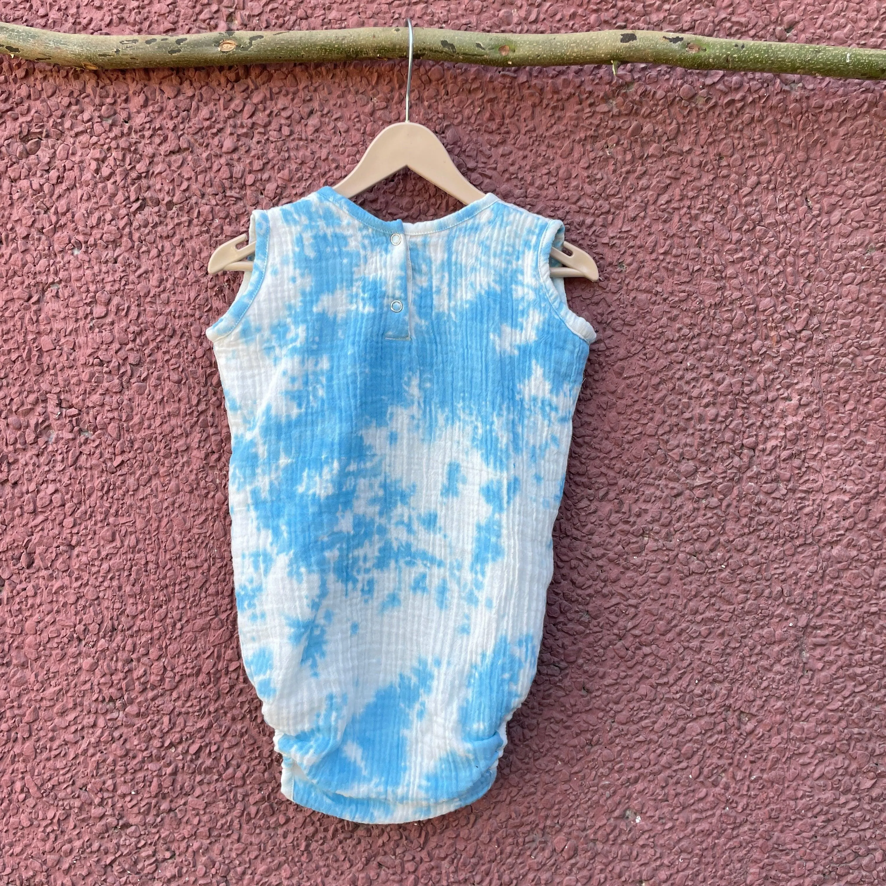 Tie-Dye Penguin Romper
