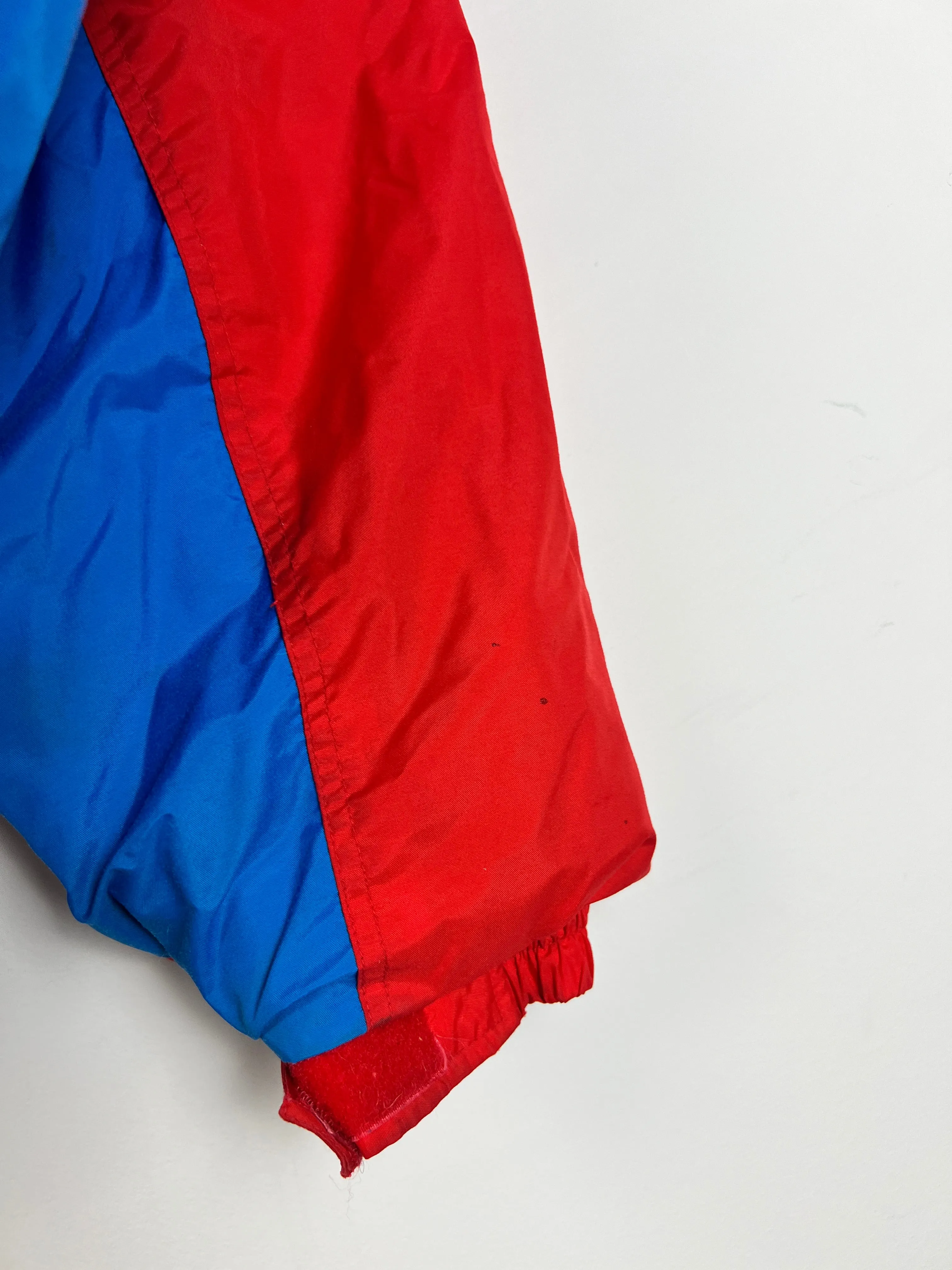 Vintage 90's Nascar Jeff Gordon Dupont Racing Red Insulated Jacket
