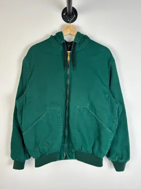 Vintage 90's Walls Active Hooded Green Jacket