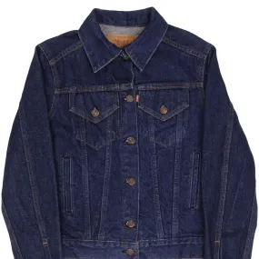 VINTAGE LEVIS TYPE 3 DENIM JACKET 76581 0214 4 POCKETS 1980S SMALL MADE IN USA