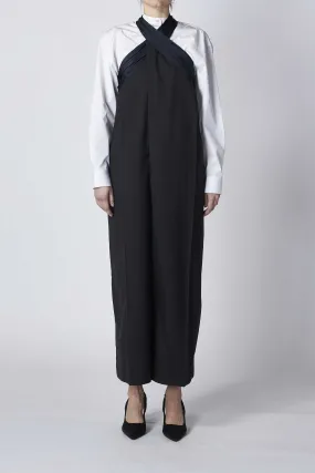 WRAP PANTS DRESS