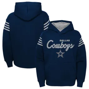 Youth Dallas Cowboys Navy The Champ Is Here Pullover Hoodie
