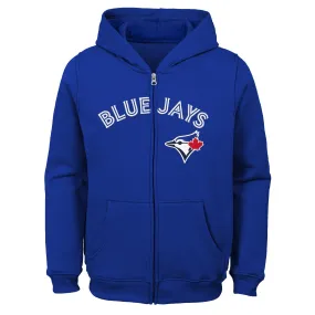 Youth Toronto Blue Jays Full Zip Hoodie - Royal
